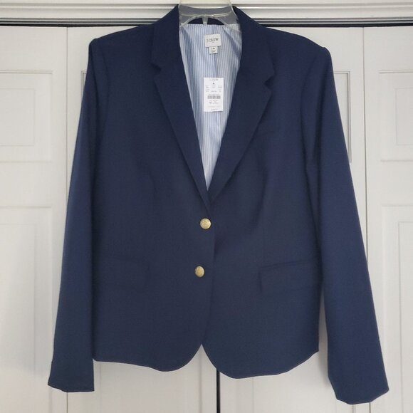 J. Crew Original Schoolboy Blazer NWT Size 18 - Picture 1 of 5